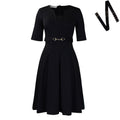 Women's Short-Sleeve Fashionable Elegant Dress