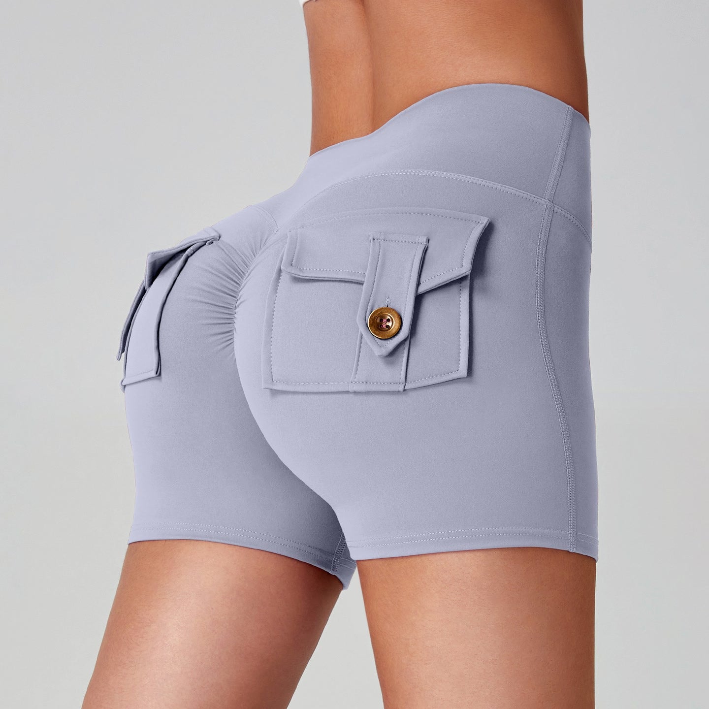 women quick dry running leggings grey