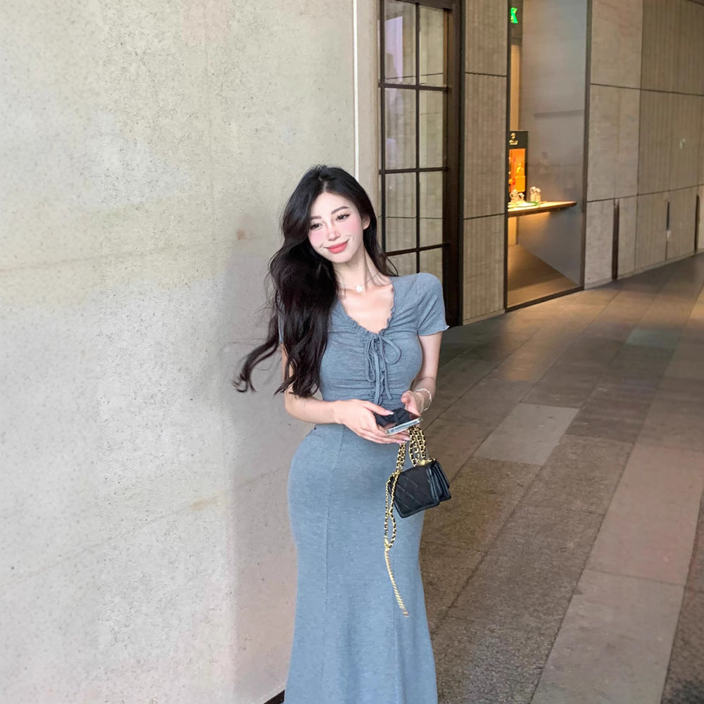 High End Sexy Sheath Maxi Dress